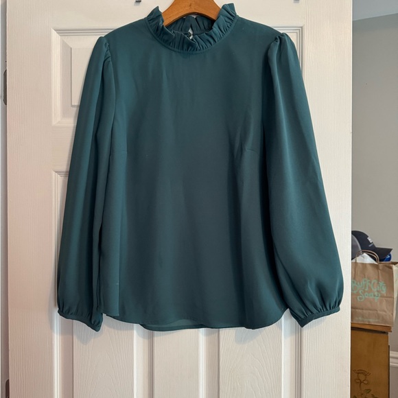 J. Crew Tops - Jcrew Elegant Green Women's Top